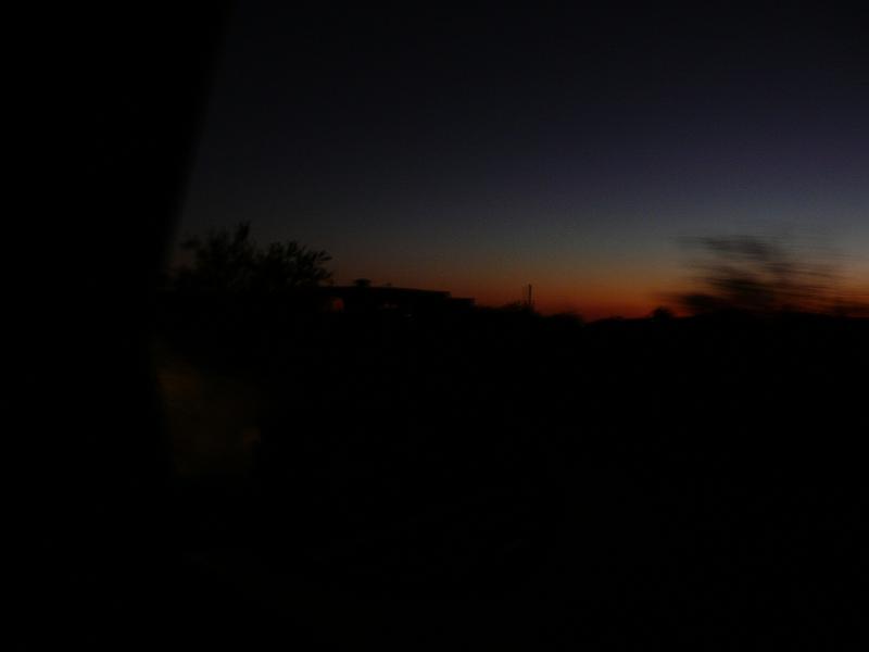 P1150868.JPG - Good night from Arizona.  Win sat on the veranda until nearly midnight even though he had to leave for the airport at 4:30 AM the next morning (and still doesn't regret staying up that late).