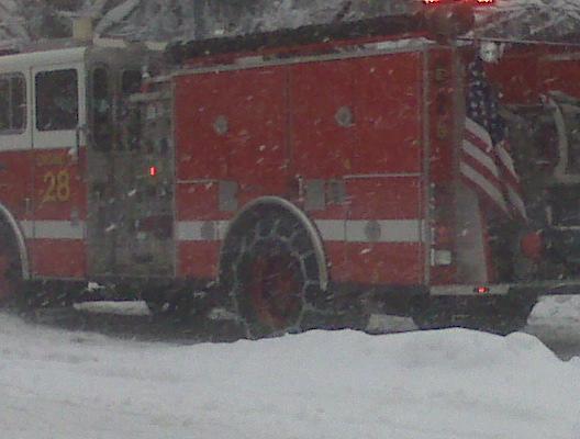 11.jpg - Taken at 8:30 AM by Chor on her run though Rock Creek Park towards Georgetown.  About the only vehicles moving were the police and fire trucks.